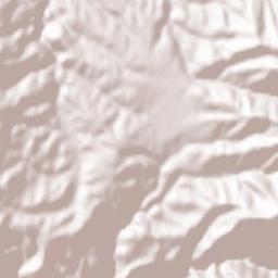 Paterno Calabro Terrain Map