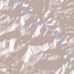 Caccuri Terrain Map