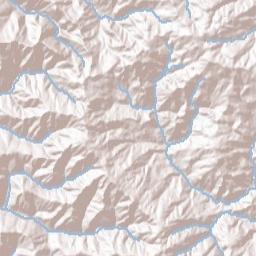 Orrs Springs California Terrain Map