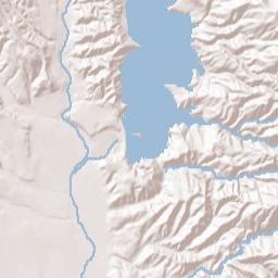 Vichy Springs California Terrain Map