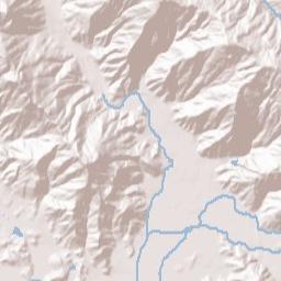 Upper Lake California Terrain Map