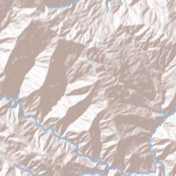 Pole Garden California Terrain Map