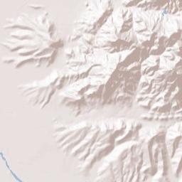 West Butte California Terrain Map
