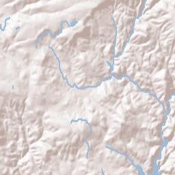 Coleman California Terrain Map