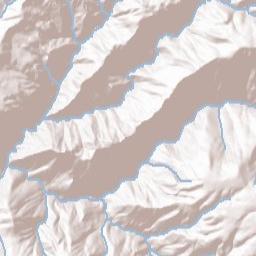 Rawhide California Terrain Map