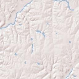 Oskaloosa Terrain Map