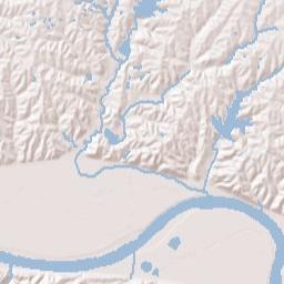 10600-10604 Northwest 75th Terrace Weatherby Lake MO Terrain Map
