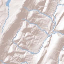 Grant County Terrain Map