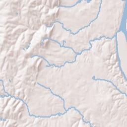 Leesburg Terrain Map
