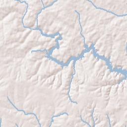Fulton Terrain Map