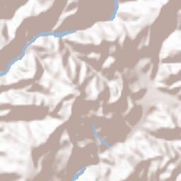 Aiello Calabro Terrain Map