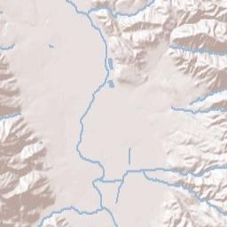 Ukiah California Terrain Map