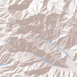 Lake County Terrain Map