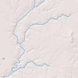 Taylorsville Ohio Terrain Map