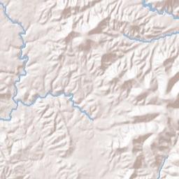 Sinking Spring Ohio Terrain Map