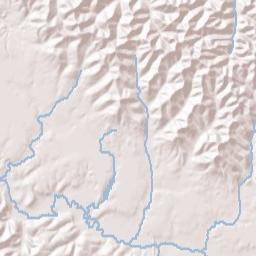 Zahns Corners Ohio Terrain Map
