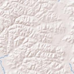 Roads Ohio Terrain Map