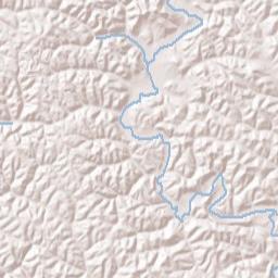 Minerton Ohio Terrain Map