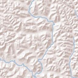 Rutland Ohio Terrain Map