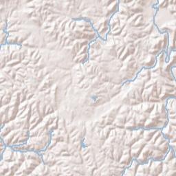 Forest Run Ohio Terrain Map