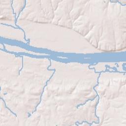 Lowes Island Terrain Map