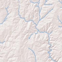 White Oak Terrain Map