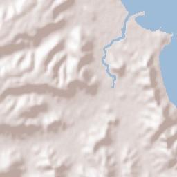 Crotone Terrain Map