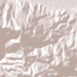 Simav Terrain Map