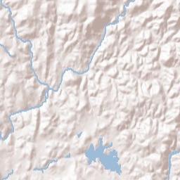 Lake of the Pines California Terrain Map