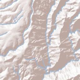 Placer County Terrain Map
