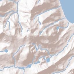 Homewood California Terrain Map