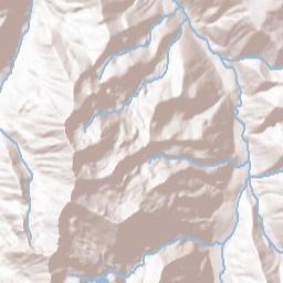 Ashcroft Colorado Terrain Map