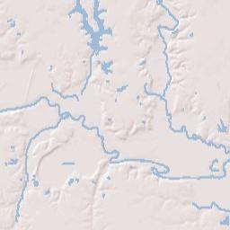 Jasper County Terrain Map