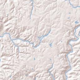 Boone County Terrain Map