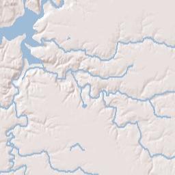 Hennings Mill Ohio Terrain Map