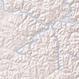 Ridgeland Ohio Terrain Map
