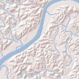 Pomeroy Ohio Terrain Map