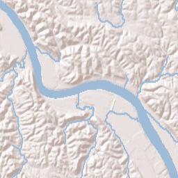 Welshtown Ohio Terrain Map