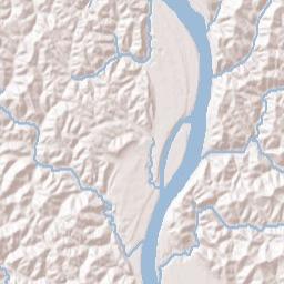 Rolandus Ohio Terrain Map