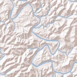 Wirt County Terrain Map