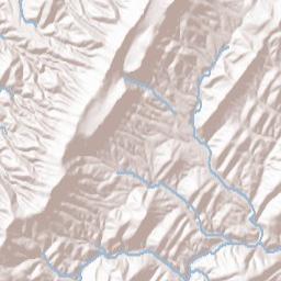 Hardy County Terrain Map
