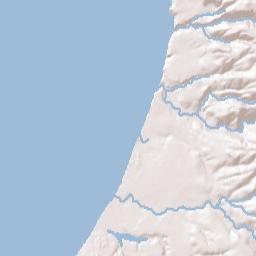 Manchester California Terrain Map