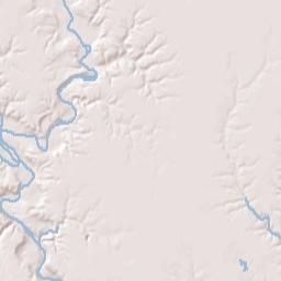 White Oak Valley Ohio Terrain Map