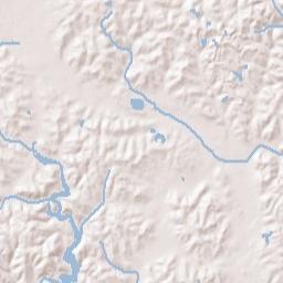 Oak Hill Ohio Terrain Map