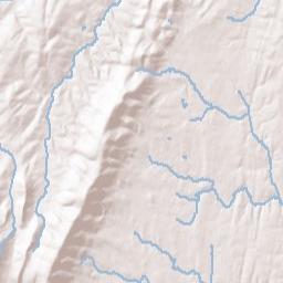 Bull Run Mountain Estates Terrain Map