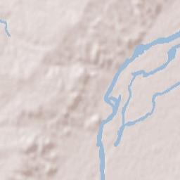 San Pedro de Mérida Terrain Map
