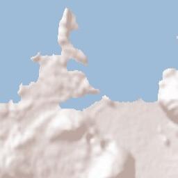 Vónitsa Terrain Map