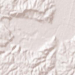 Ichinoseki-shi Terrain Map