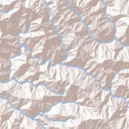 Little Penny California Terrain Map