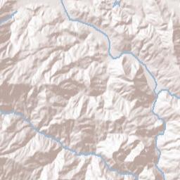 Pieta California Terrain Map